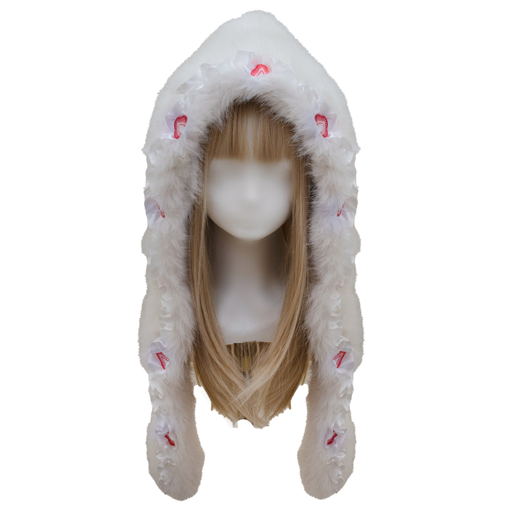 Strawberry vibe only hat 2ways(hat&scarf)