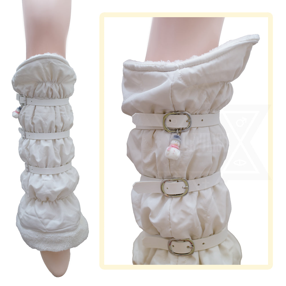 Let it snow leg warmers