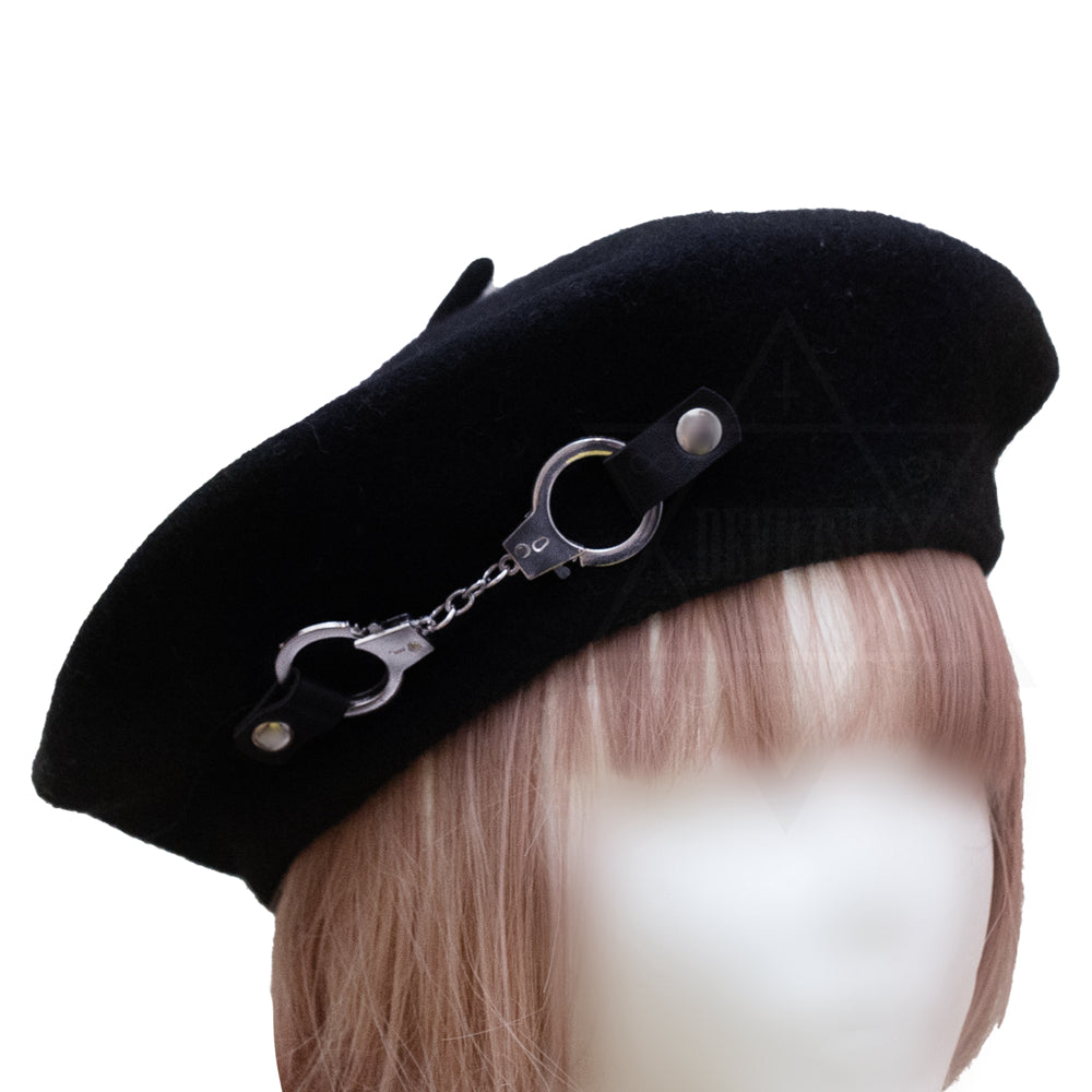 Cuffed beret*