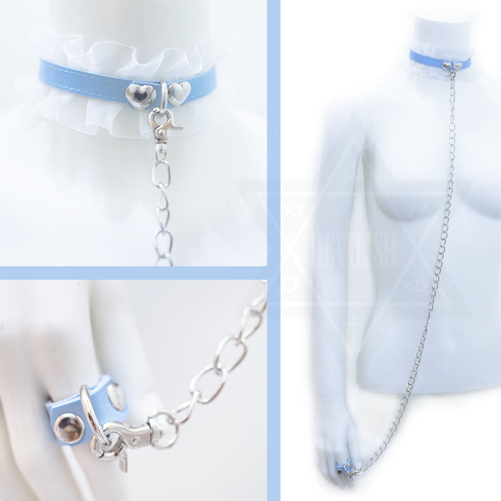 Call me baby choker ring set*