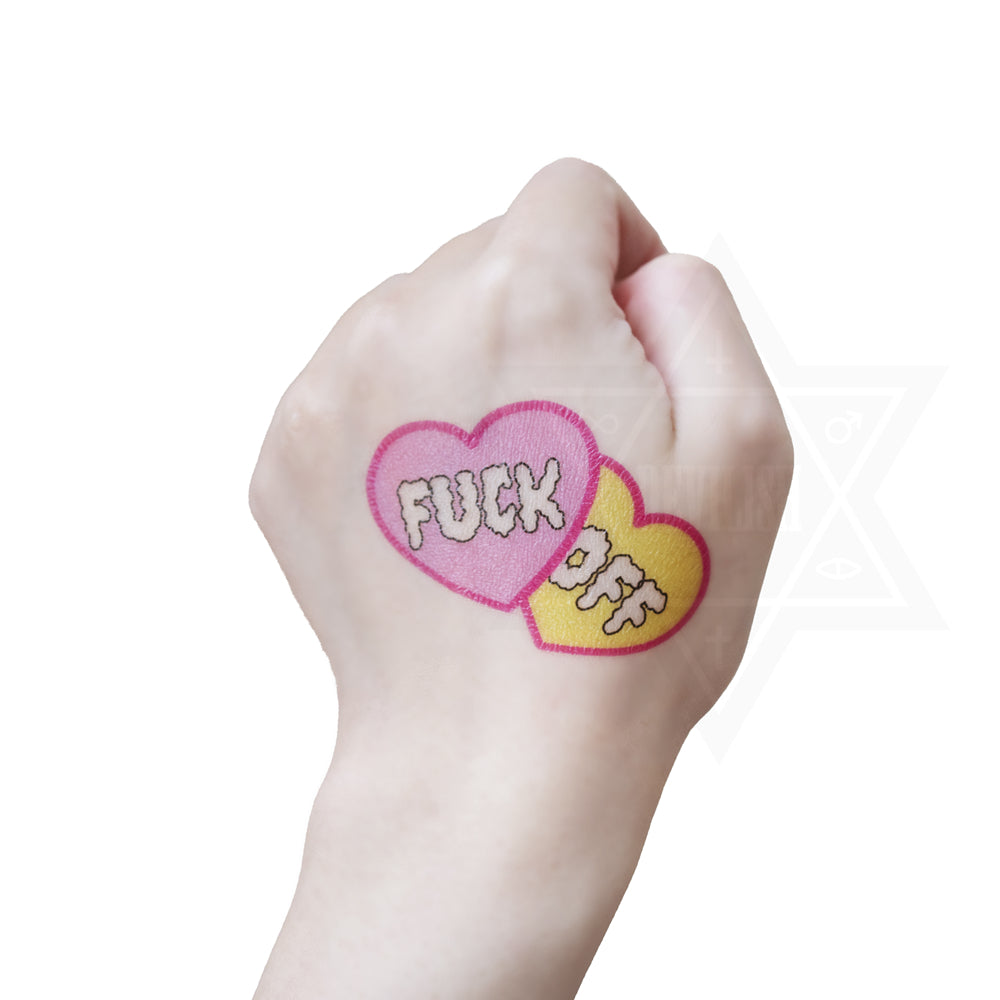 free devilish tattoo sticker