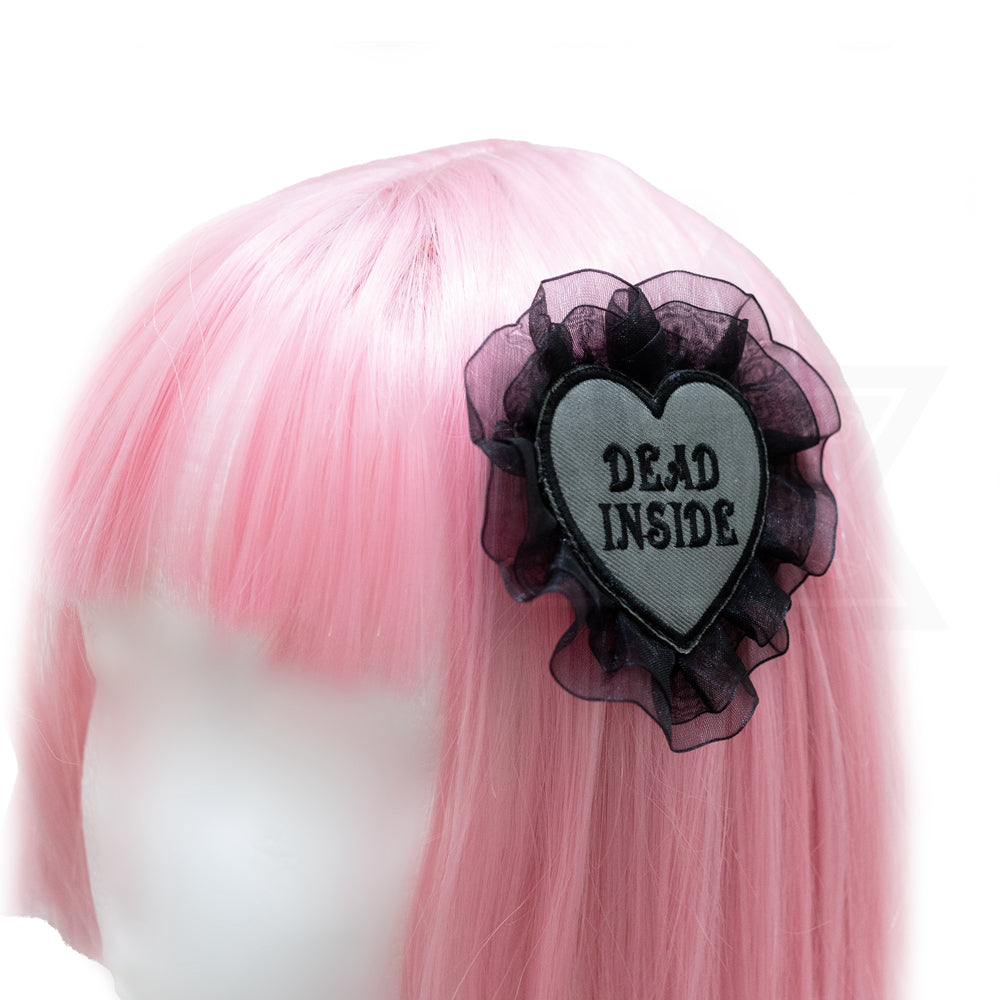 Dead inside hairclip