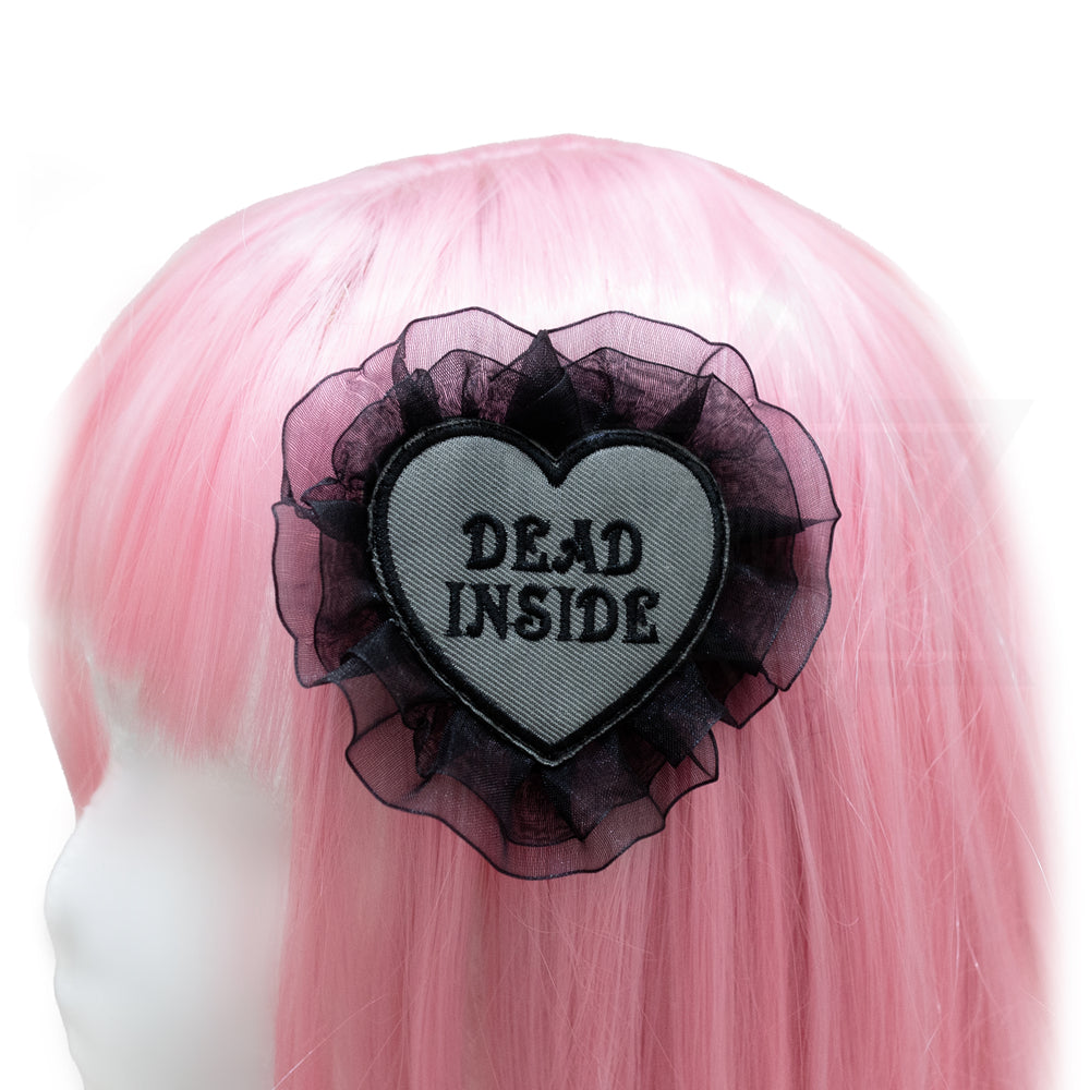 Dead inside hairclip