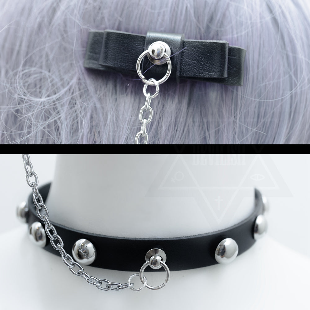 Hair clip choker set*