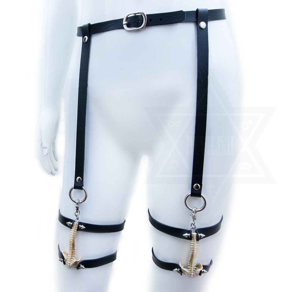 Bone collection garter belt* DEVILISH Bone collection garter belt* DEVILISH