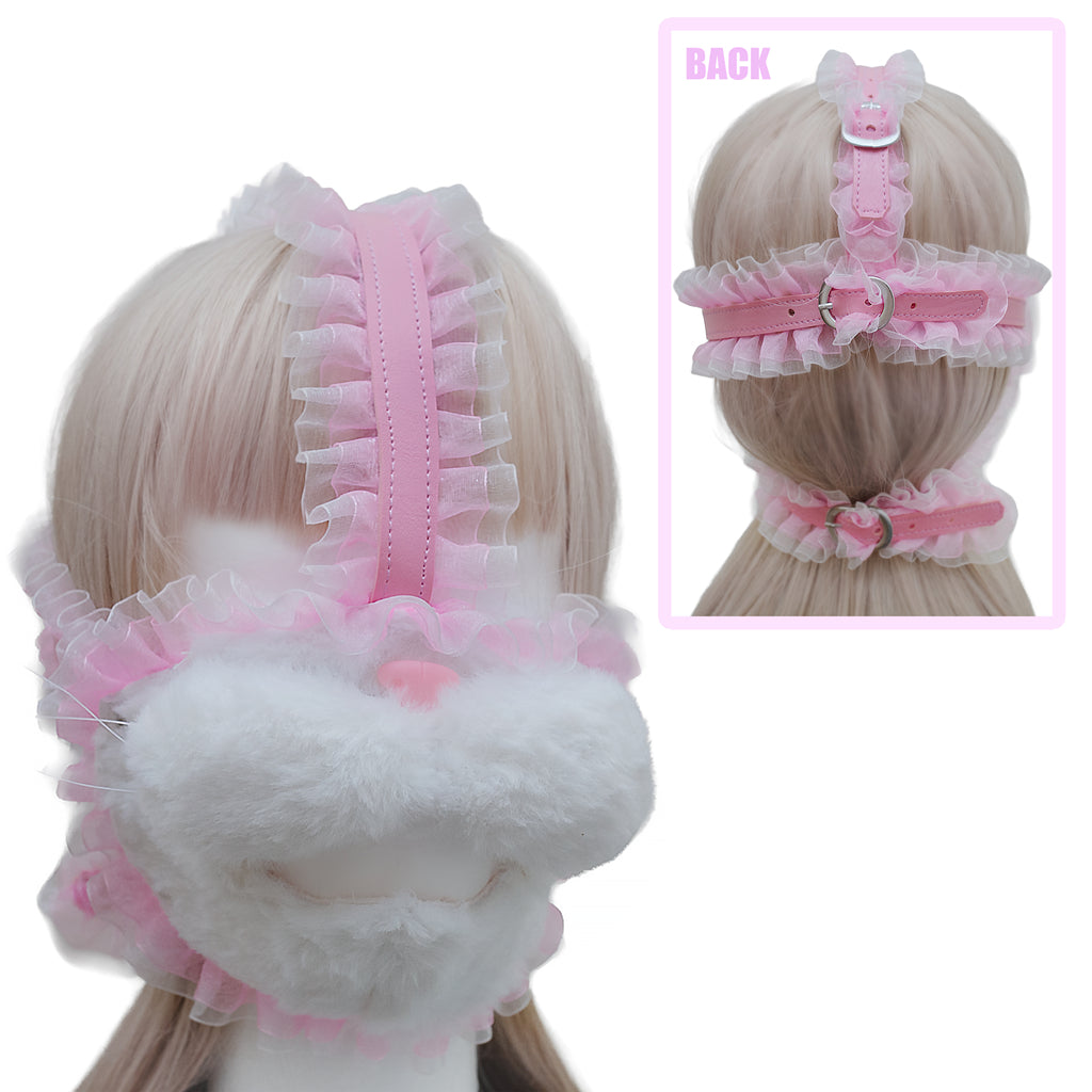 Fancy kitten face harness