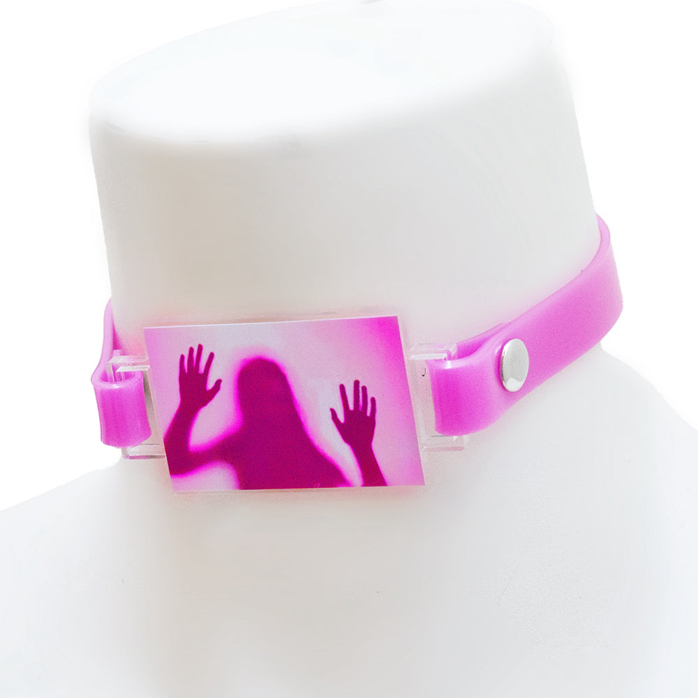 Screaming inside choker