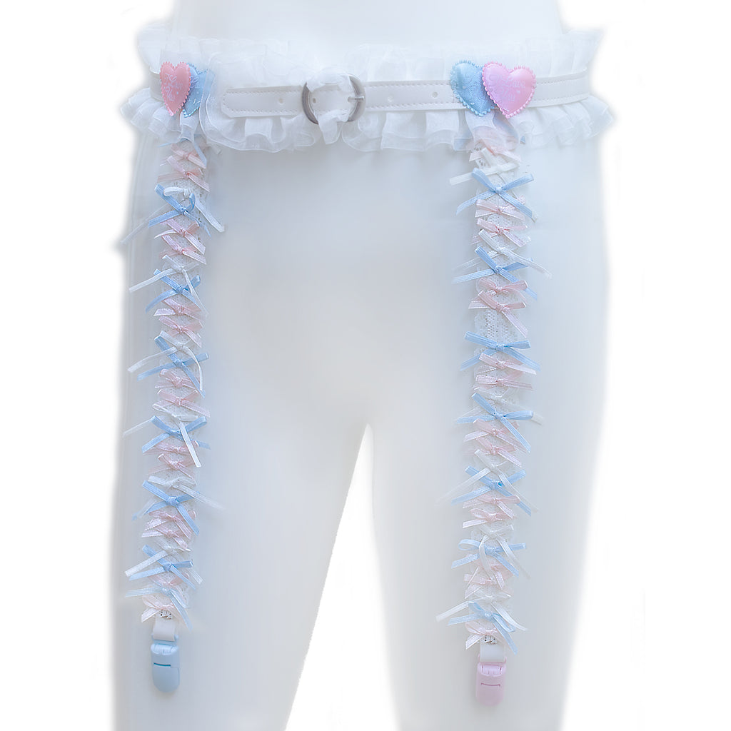 I really love you garter belt