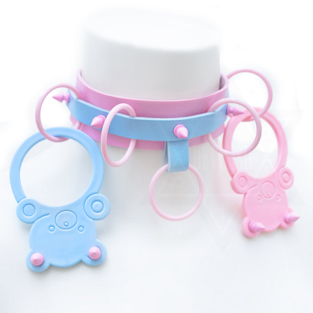 Pastel bear choker*
