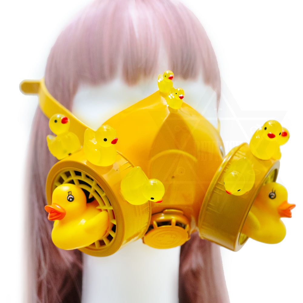 Baby ducklings gas mask