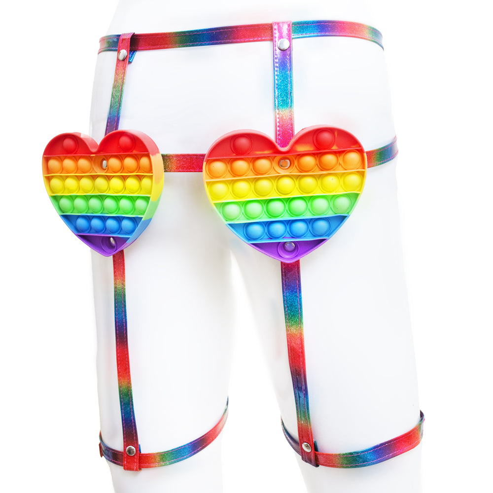 Don’t play with my heart bottom harness