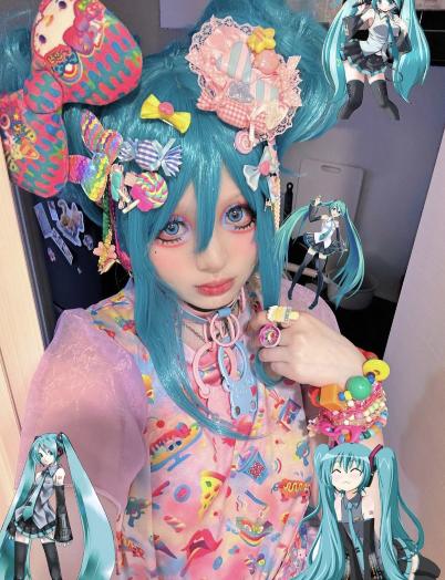 Pastel bear choker*