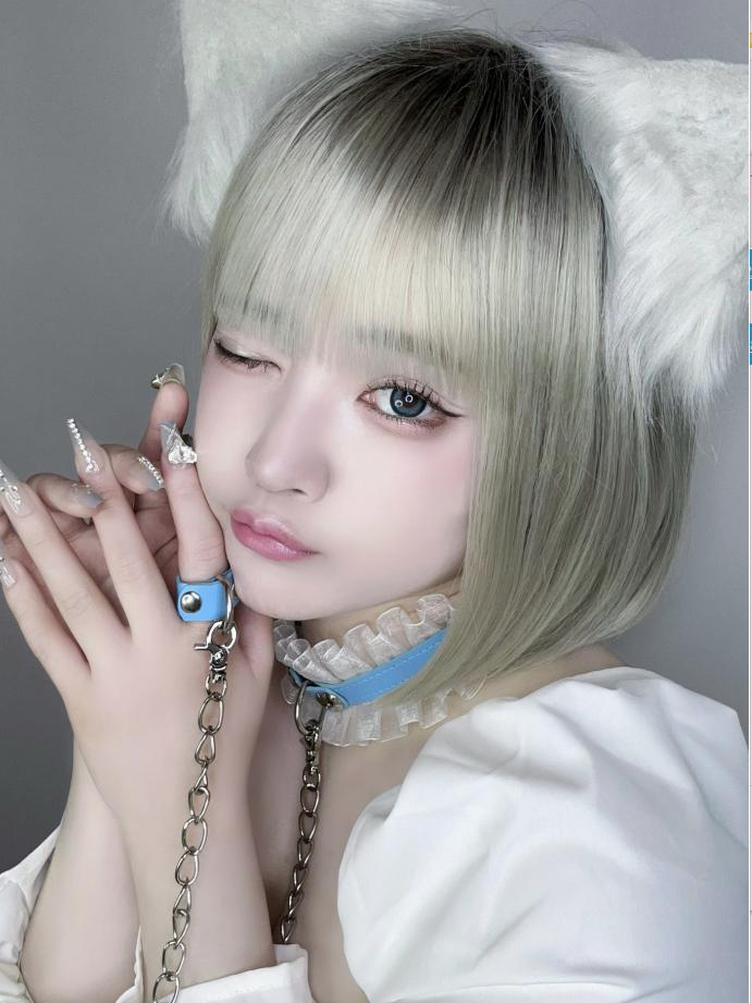 Call me baby choker ring set*