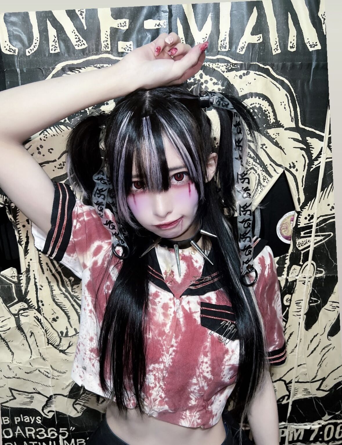 Go to hell hair accessory