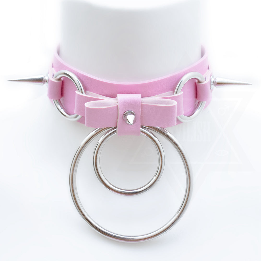 日本未入荷 Devil666ish - Pretty in pink choker Pretty in pink choker* – DEVILISH