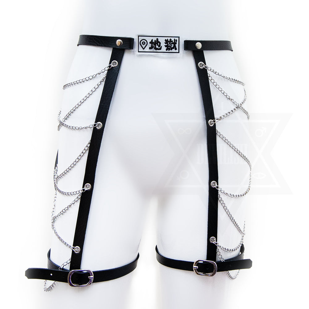 In hell bottom harness