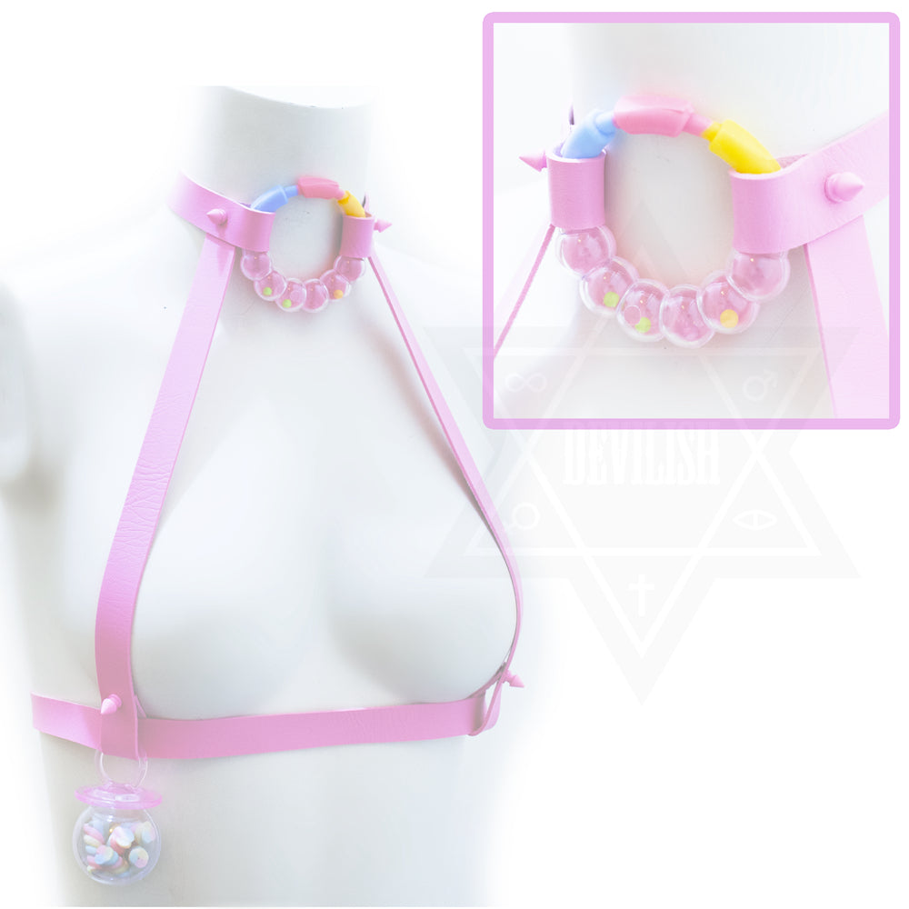 Baby girl harness(pink)