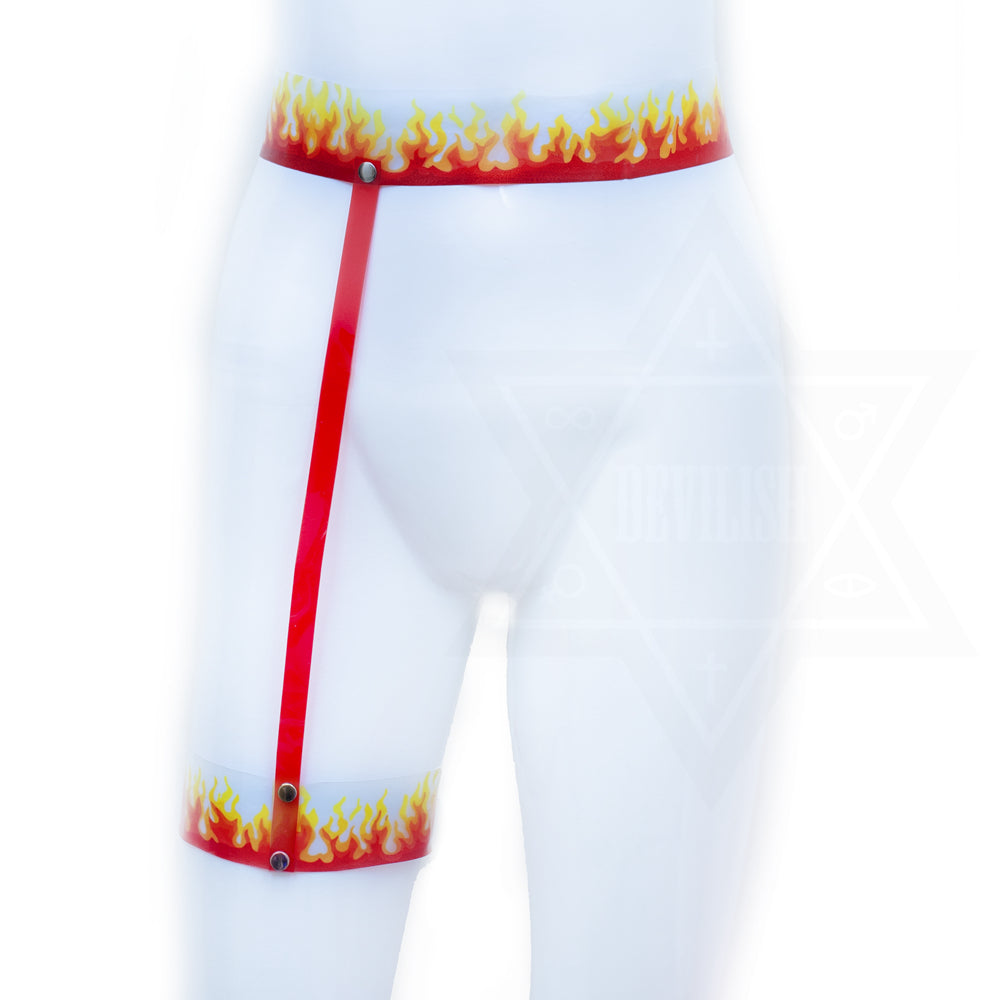 Flame garter belt DEVILISH Flame garter belt DEVILISH