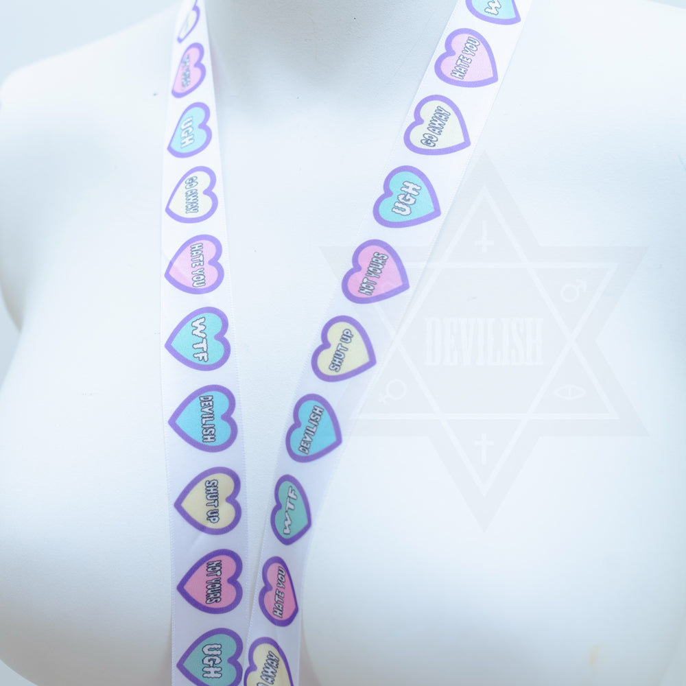 Punky heart phone harness