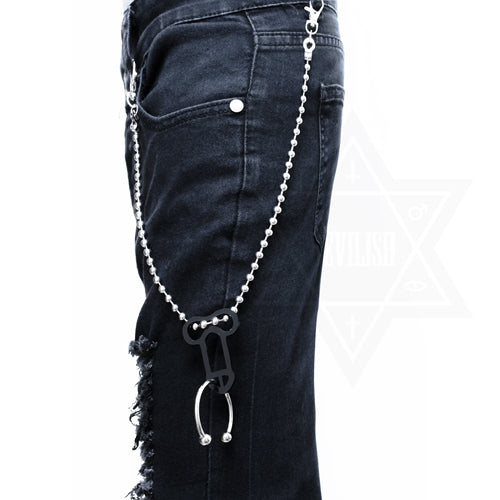 Imposing two ways necklace(wallet chain)