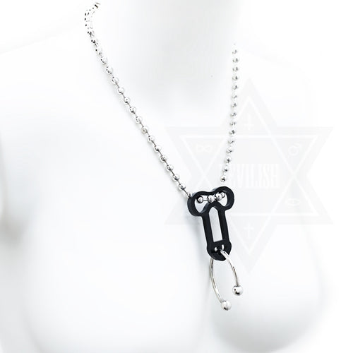 Imposing two ways necklace(wallet chain)