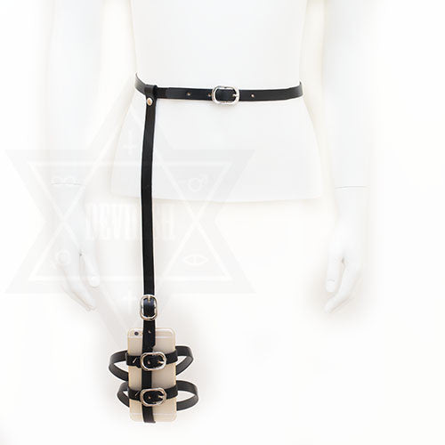 Phone harness garter belt(pastel,black)