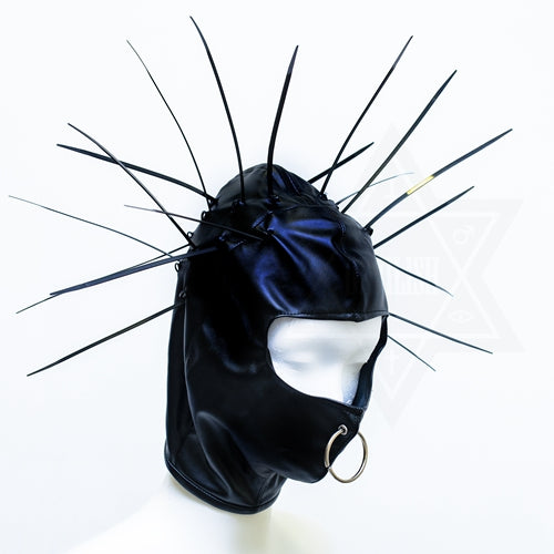 Evil clown face mask