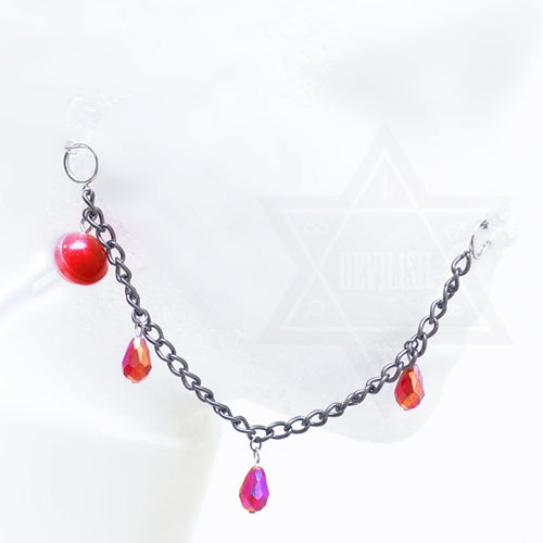 Vampire lollipop nose clip set
