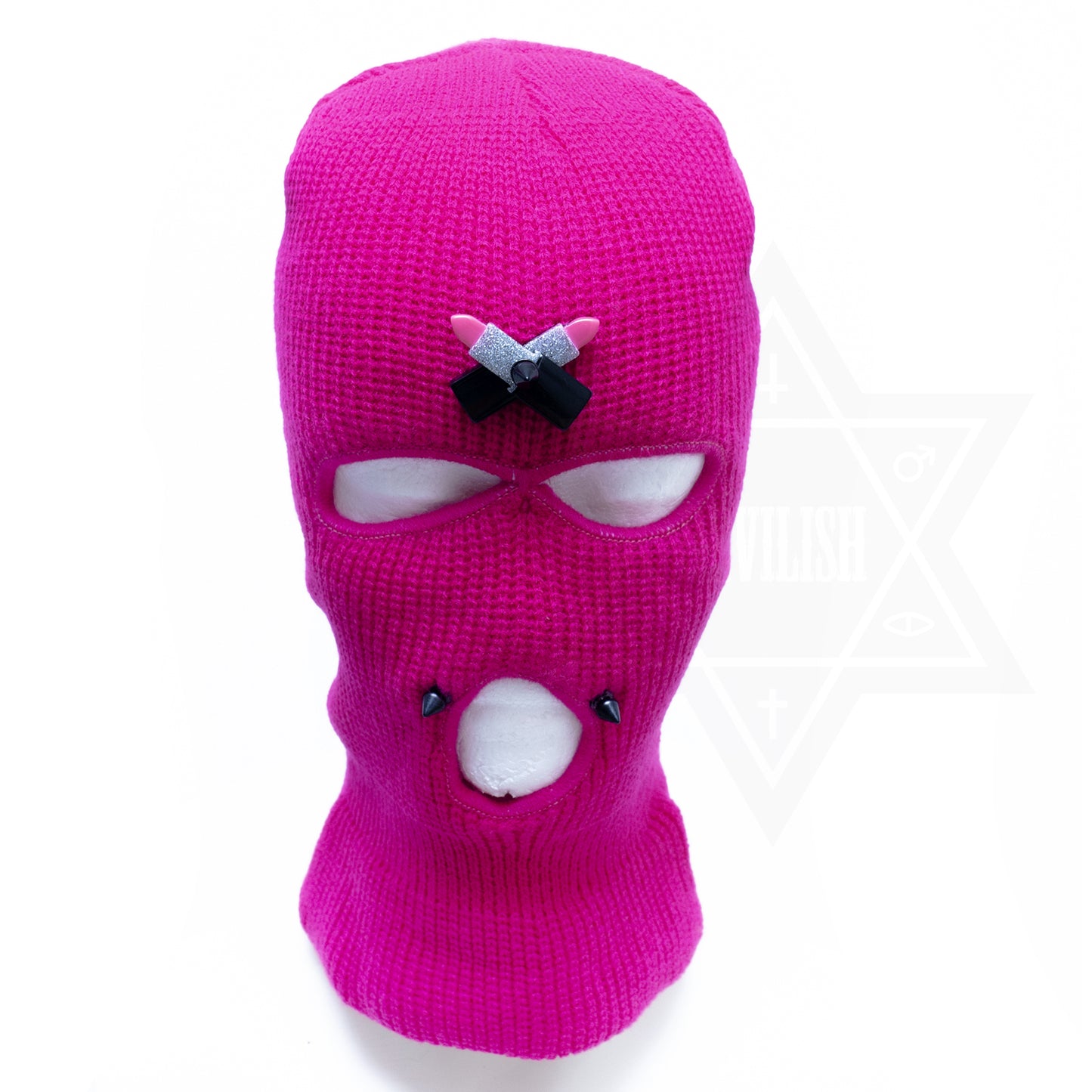 Makeup is my weapon mask beanie