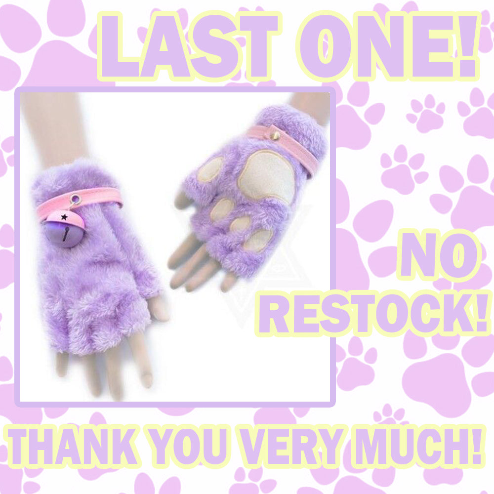 Cosmic kitty gloves