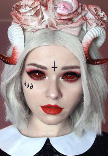 Bloody doll hairband*