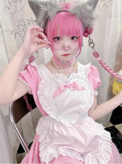 Entwined heart Choker set*