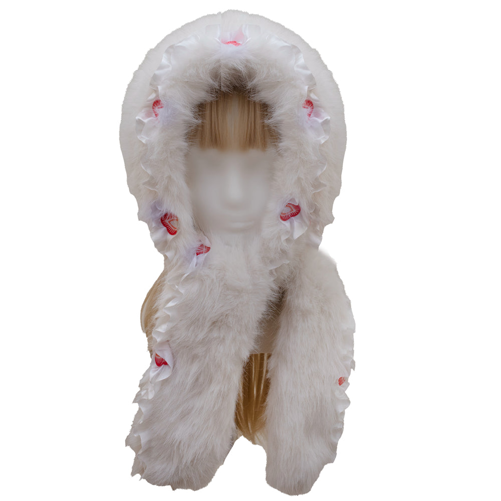 Strawberry vibe only hat  2ways(hat&scarf)