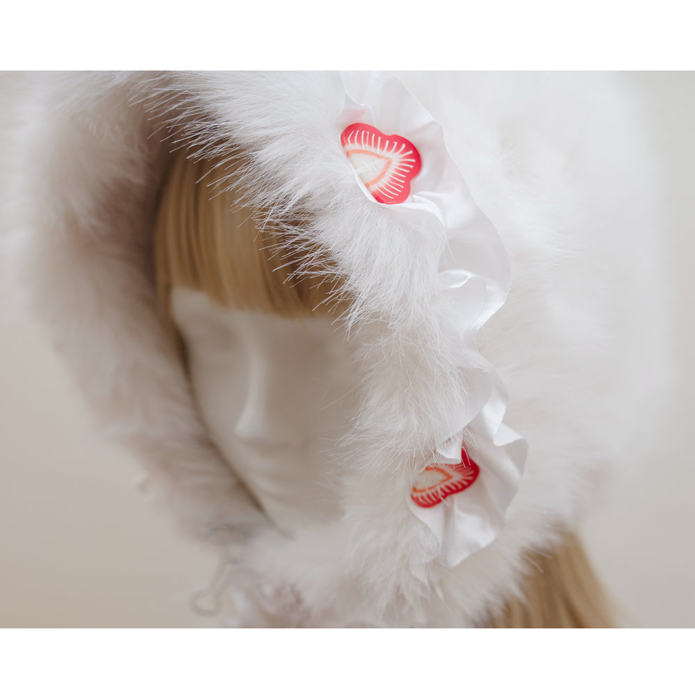 Strawberry vibe only hat  2ways(hat&scarf)