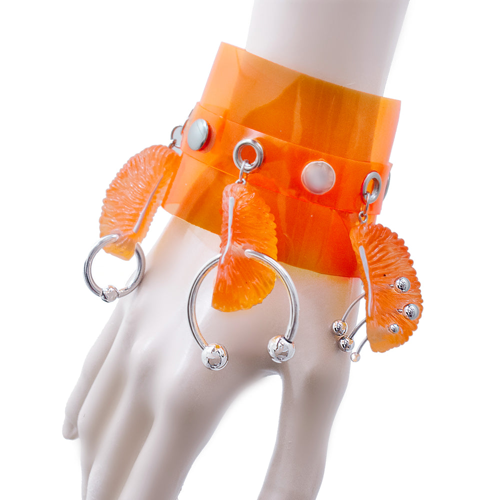 being orange bangle *