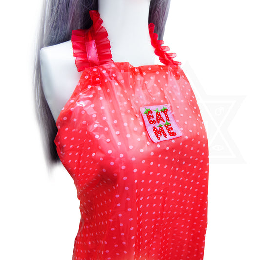 Eat me apron dress