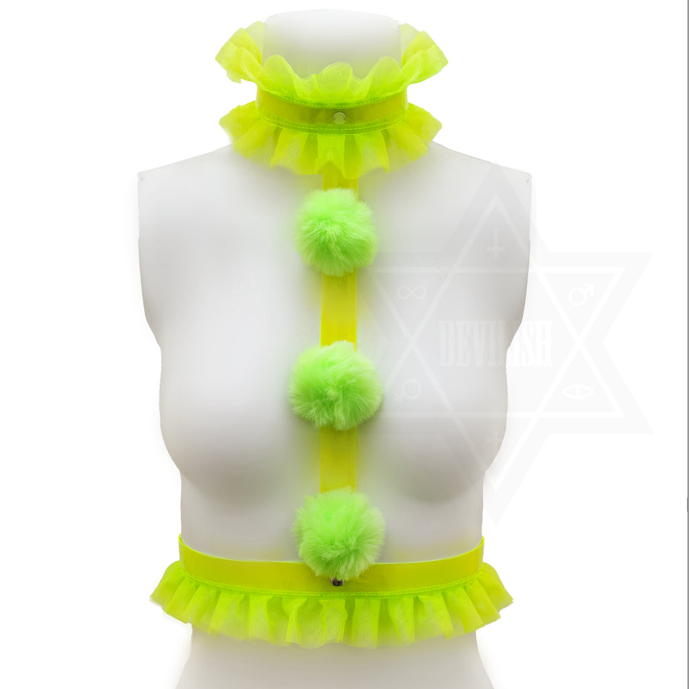 Clown's date harness