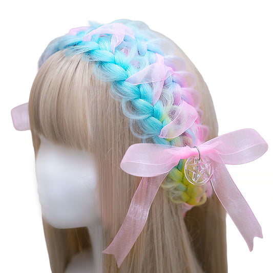 Pastel aura headband