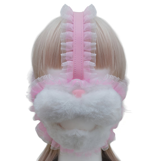 Fancy kitten face harness