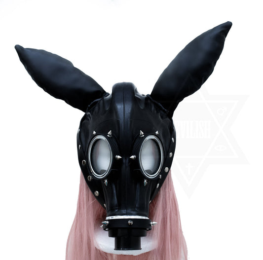 Gothy rabbit gas mask*