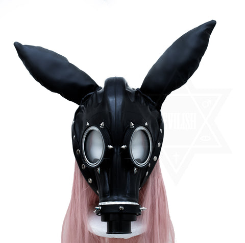Gothy rabbit gas mask