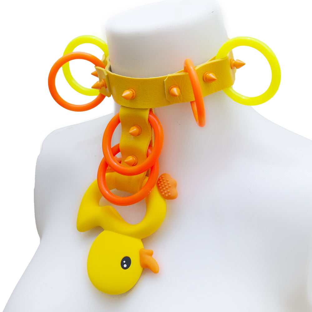 Quack!quack! ring choker