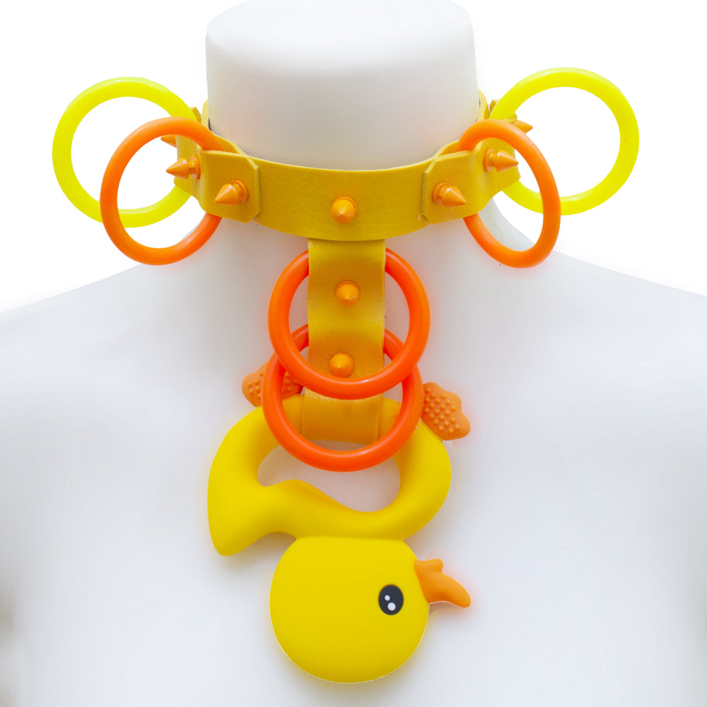 Quack!quack! ring choker