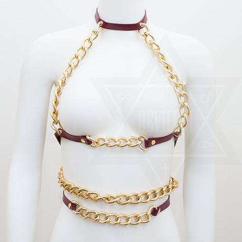 Body chain harness(golden)*