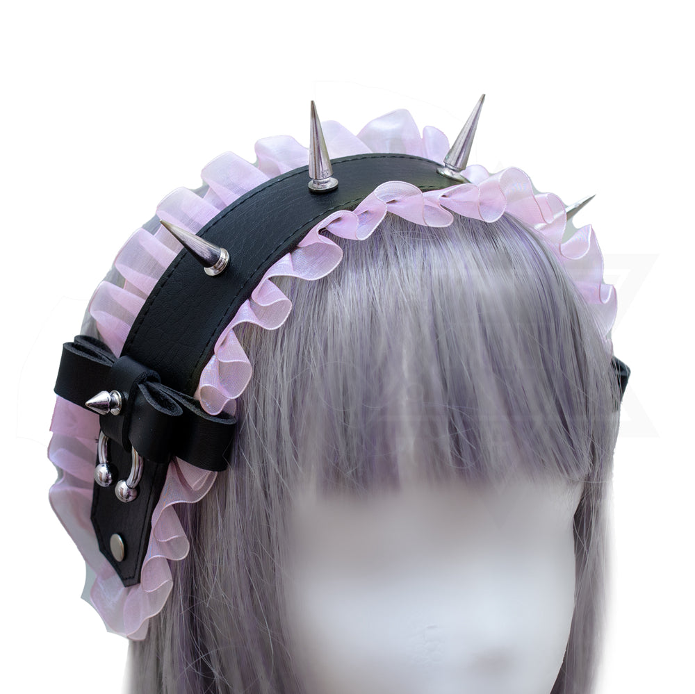 Contagious pink headband