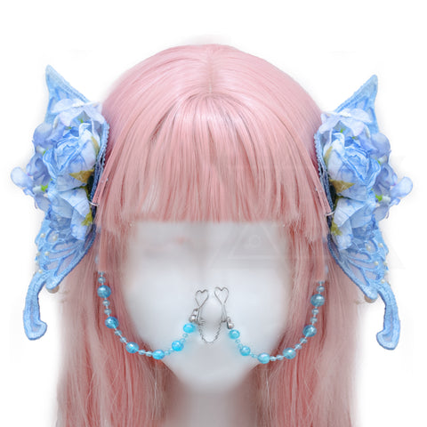 Fairy-est  nose clip hair clip set