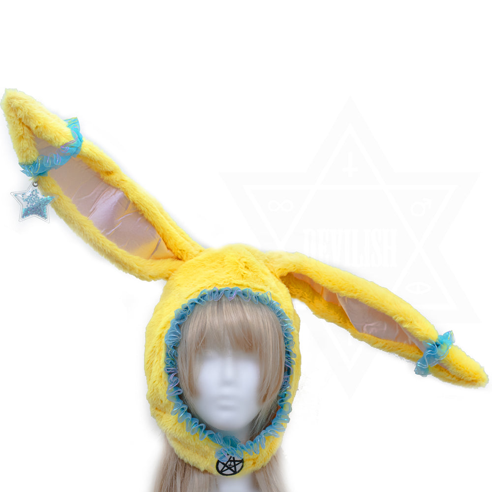 Cyber bunny hat*