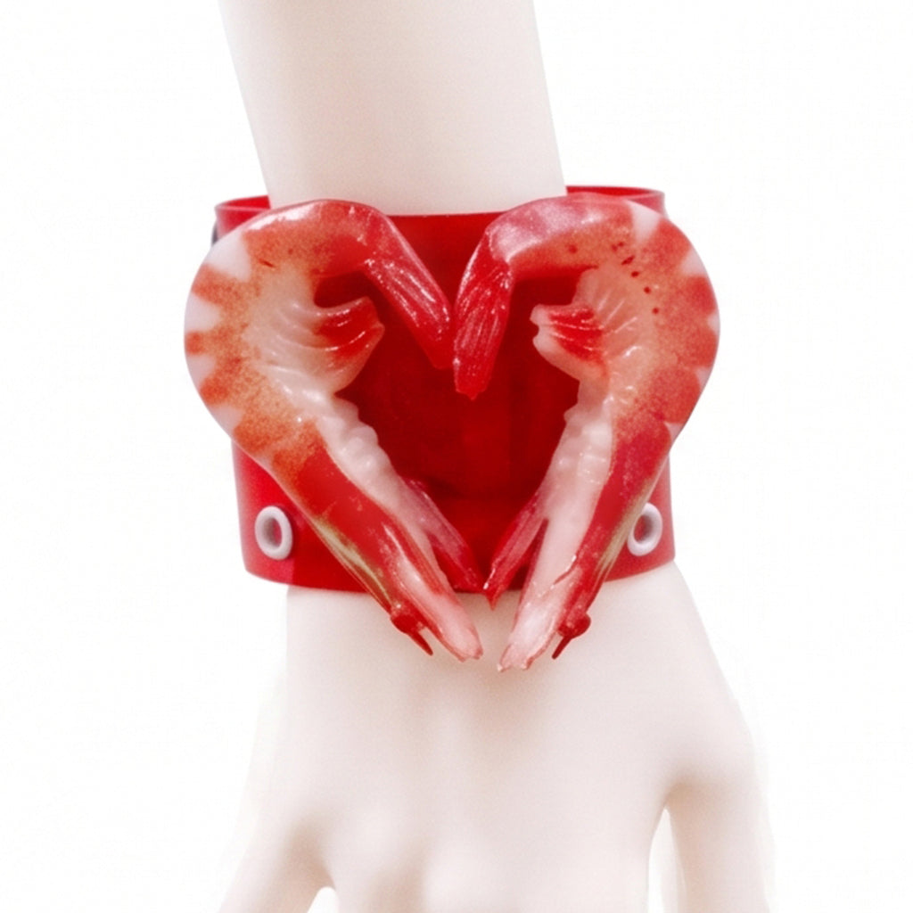 Shrimply in love bangle