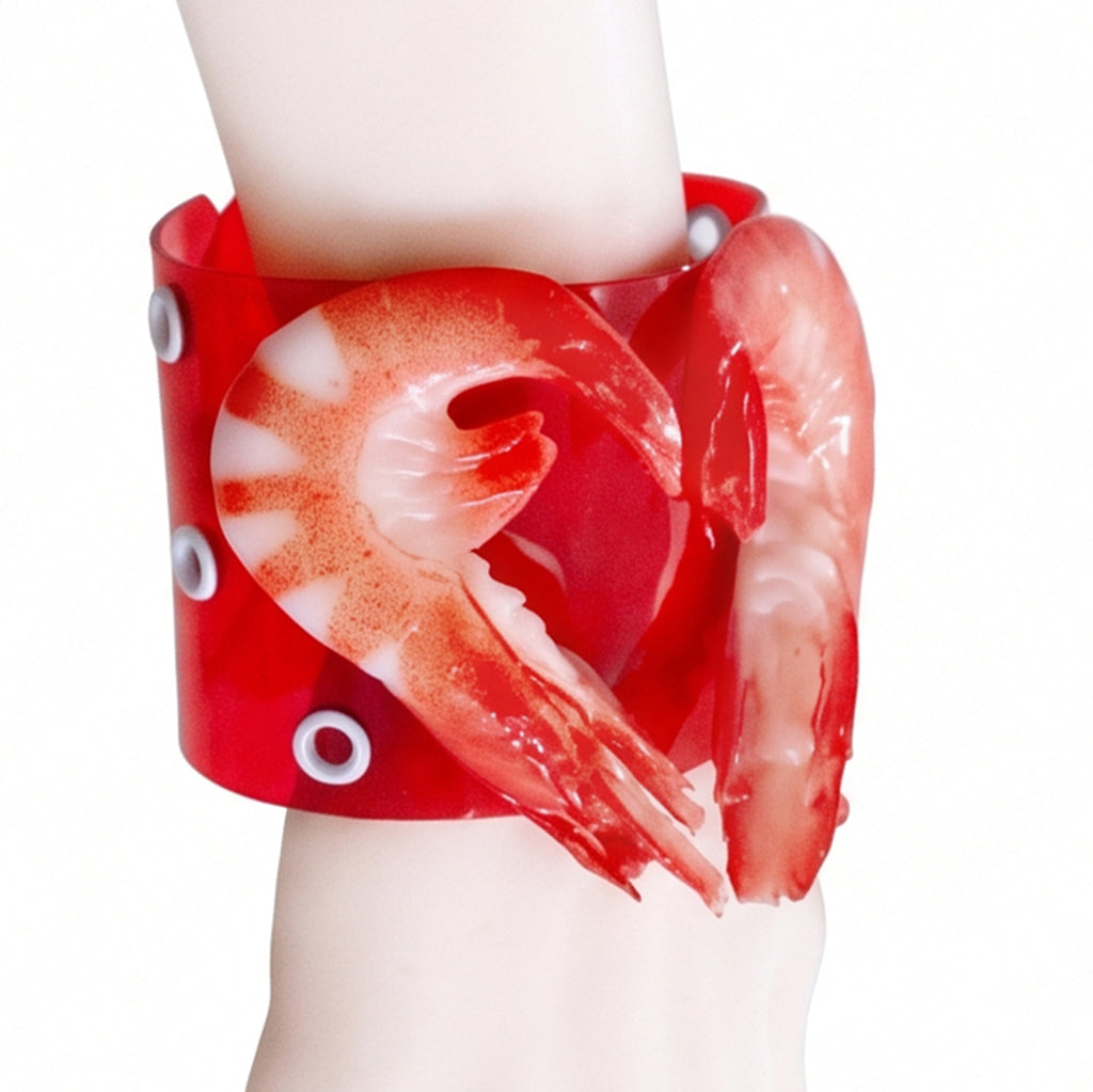 Shrimply in love bangle
