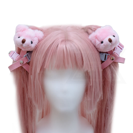 Pink little bears hair accessory